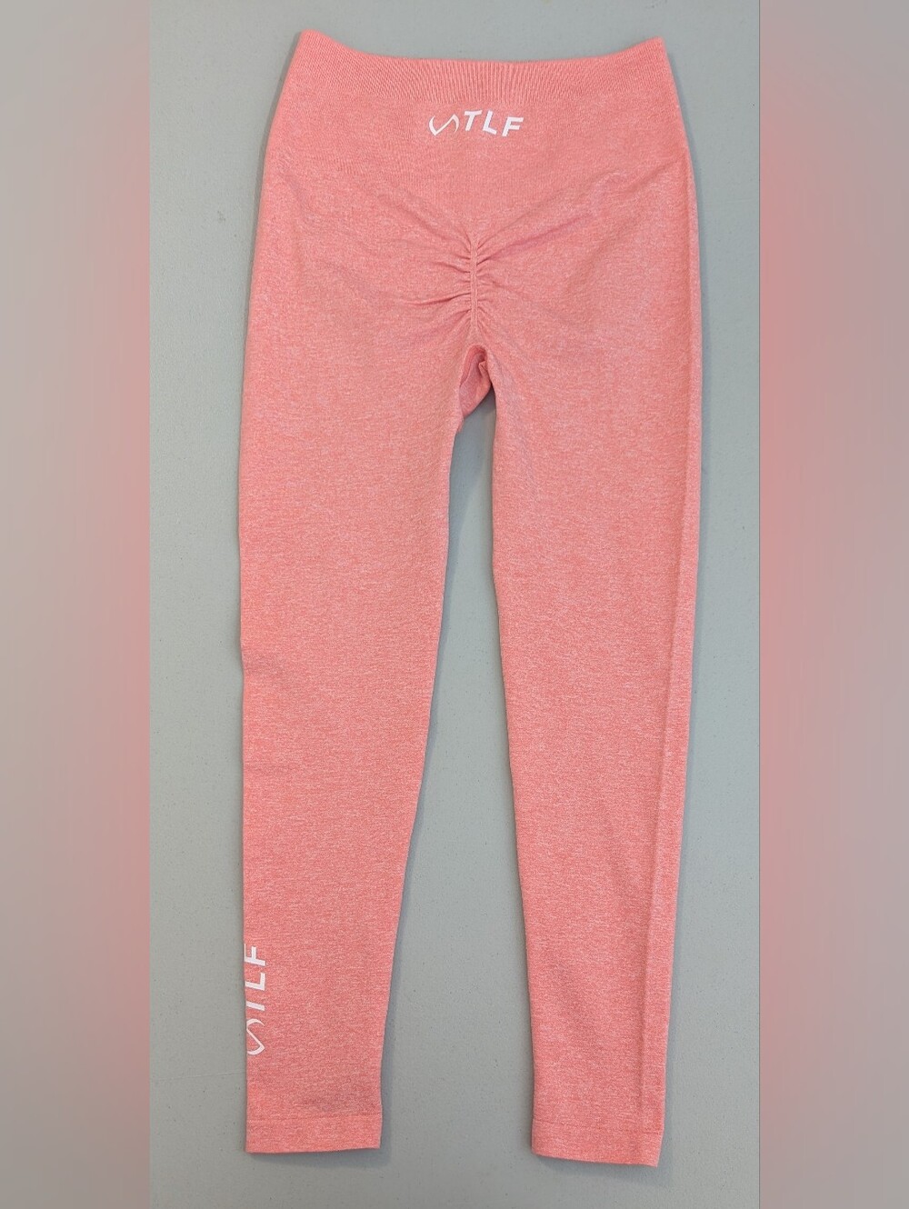 TLF peach leggings, medium